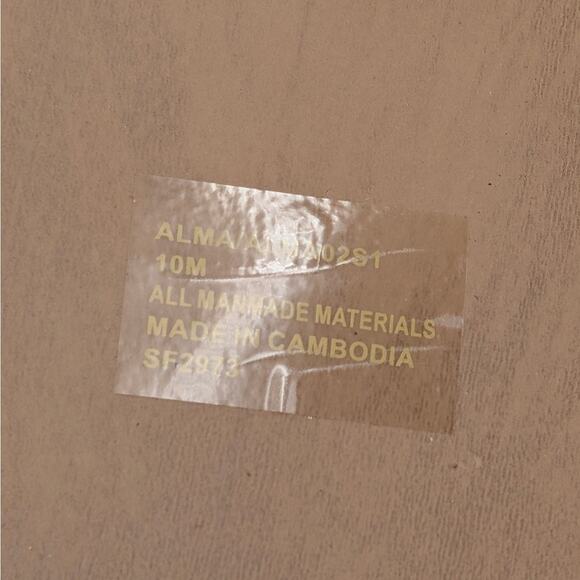 Steve Madden Alma Gladiator Sandal Buckle Strap Women's Clear Size US10M EU41 - Picture 9 of 13